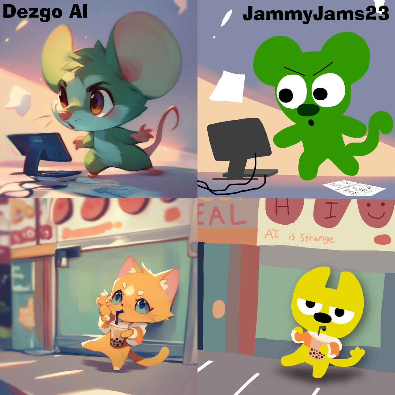 AI versus JammyJams 2