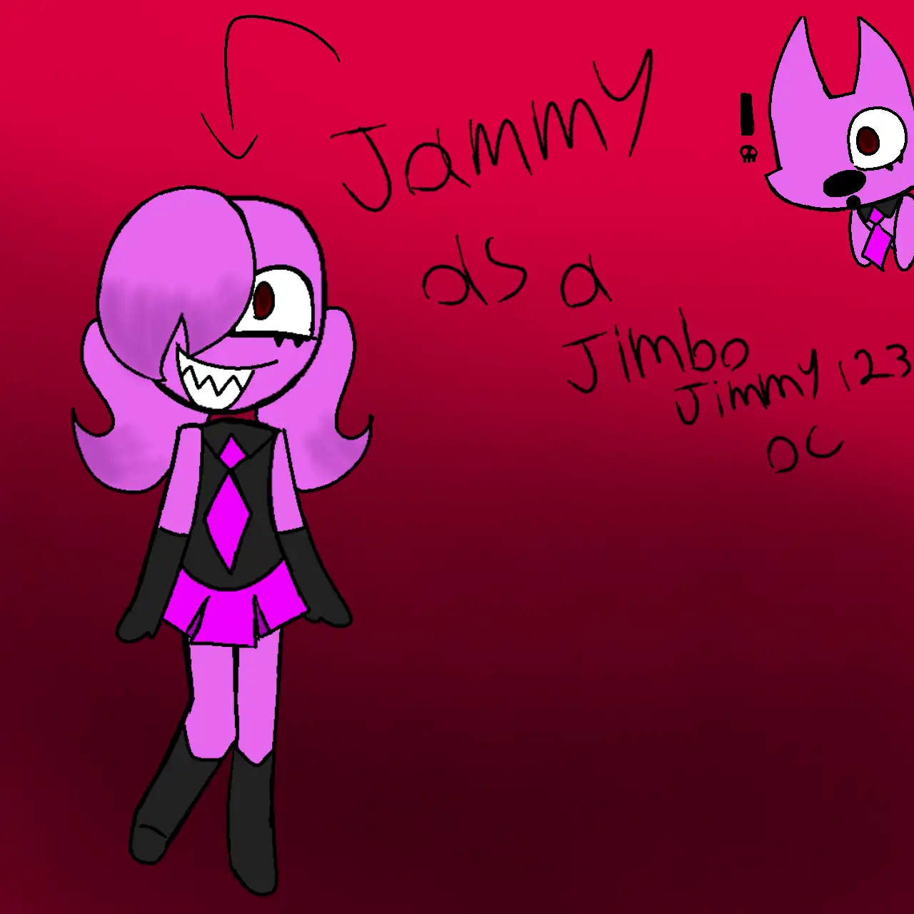 Jammy as a Jimbo OC