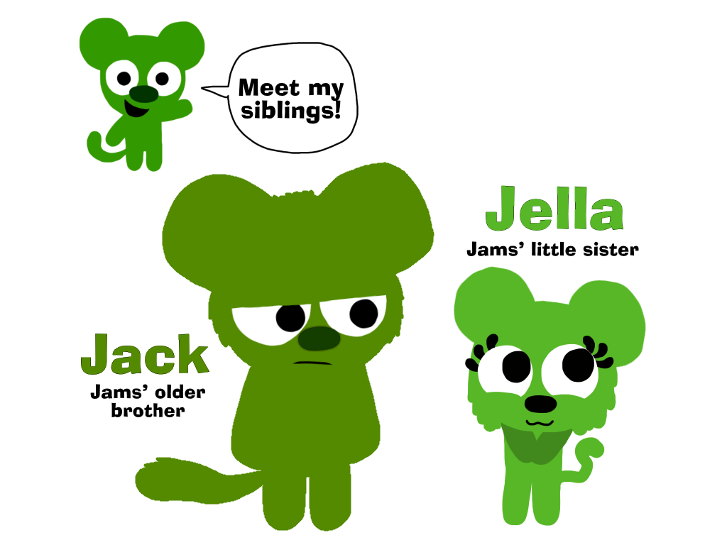 Jams' siblings