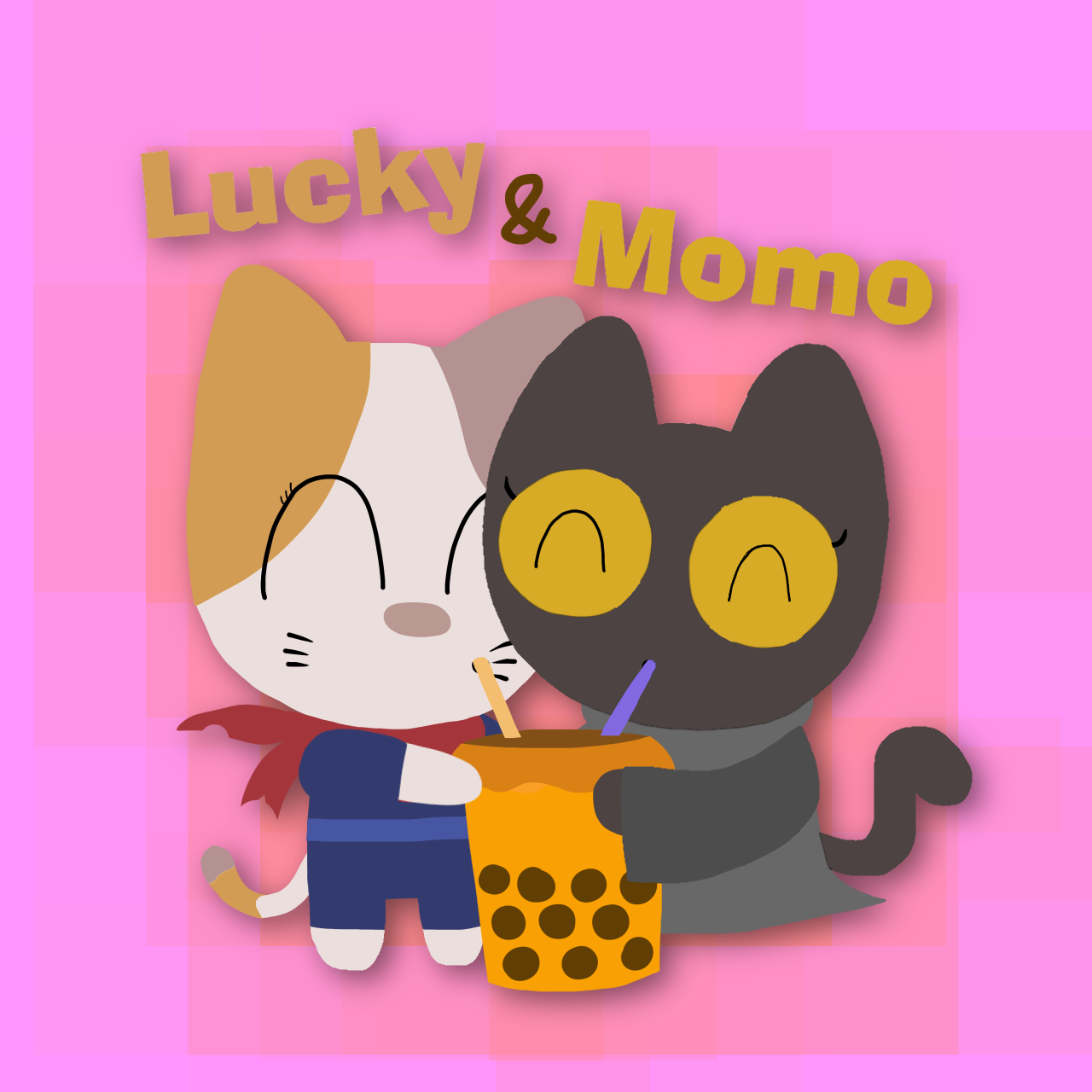 Lucky and Momo