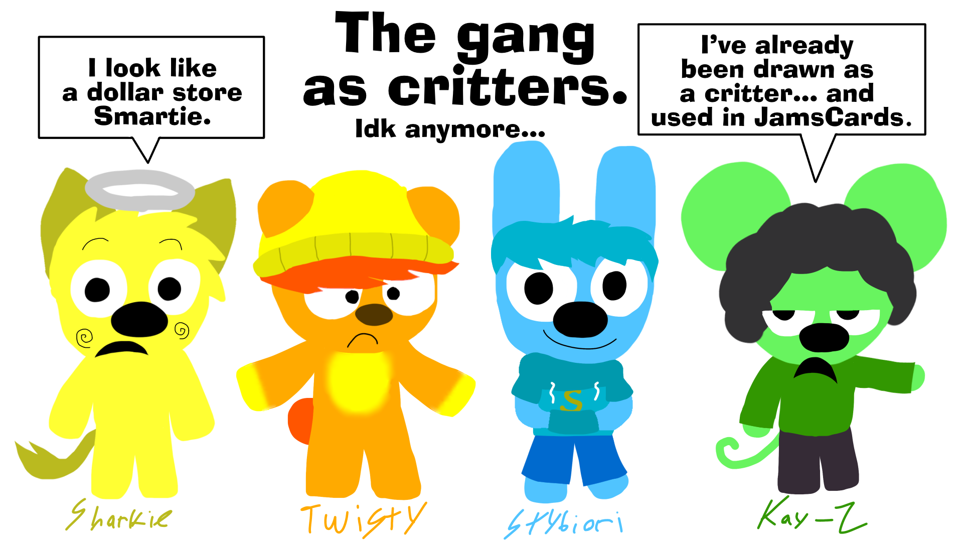 OCs as critters